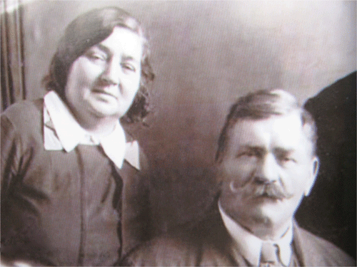 Мария Семёновна и Иван Максимович Поддубные, 1936 г.